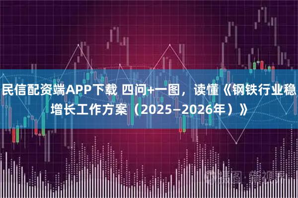 民信配资端APP下载 四问+一图，读懂《钢铁行业稳增长工作方案（2025—2026年）》