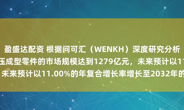 盈盛达配资 根据问可汇（WENKH）深度研究分析，2025年全球汽车液压成型零件的市场规模达到1279亿元，未来预计以11.00%的年复合增长率增长至2032年的2656亿元